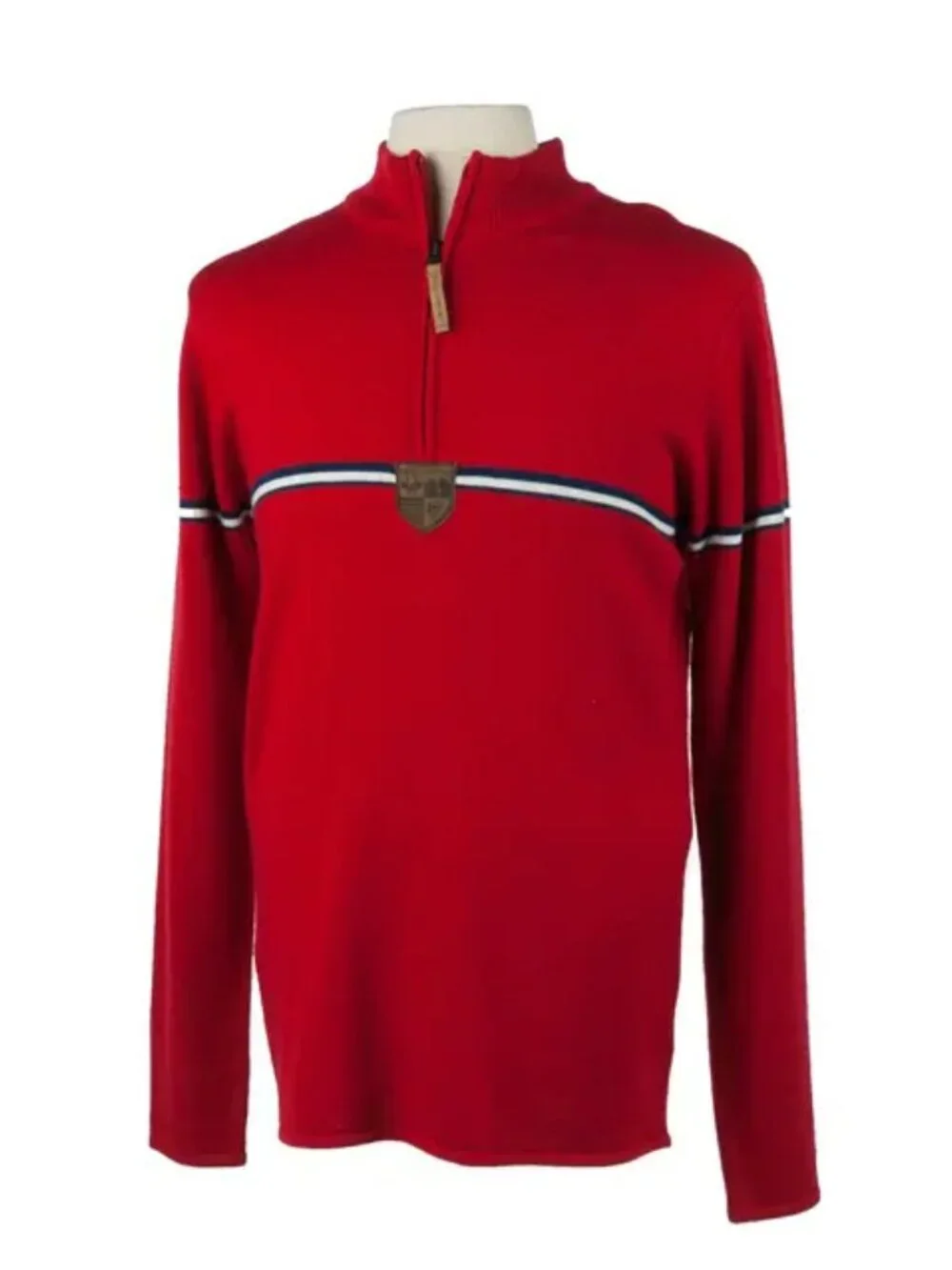 Obermeyer Zurich 1/2 Zip Wool Blend Sweater